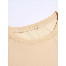 Men'S Stylish Lion Graphic T-Shirt - Brown with Golden Accent Design, Casual Summer Wear, Lightweight Polyester Fabric, Round Neck, Machine Washable, Casual Summer Top|Round Neck Shirt|Polyester Fabric