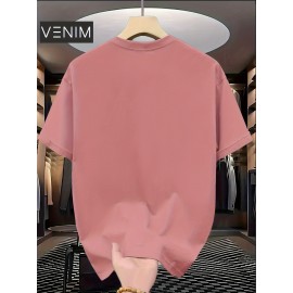 New Men's Round Neck T-Shirt, Creative 