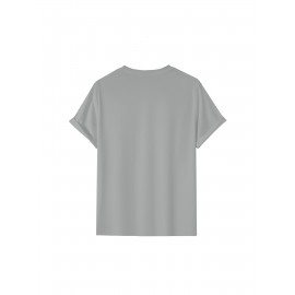 Men'S Vibrant Orange Graphic T-Shirt - 