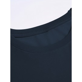 Men'S Vibrant Orange Graphic T-Shirt - 