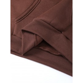 [Men's Cross Print Hooded Sweatshirt] Black Men's 