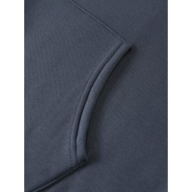 [Men's Cross Print Hooded Sweatshirt] Black Men's 