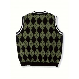 Casual Fashion Men's Knit Vest