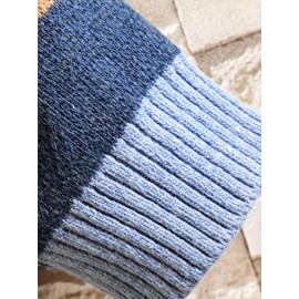 [Button Cardigan Sweater] Men's Long Sleeve Button Cardigan Sweater - Knitwear Without Shirt