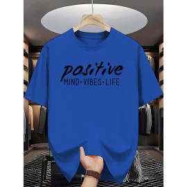 Men's Casual Short Sleeve T-Shirt with 