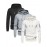 3pcs Men's Casual Waffle Knit Jacquard Hoodie Set - Long Sleeve Pullover with Side Zipper Detail, Perfect for Daily Commute, Outdoor Sports, and Beach Vacations
